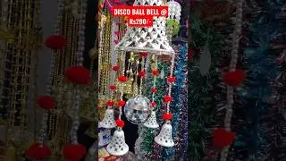 DISCO BALL BELL @Rs 200  LELO!! Sadar bazar aapke ghar place an order on 9650676599