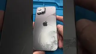 iphone 12 pro back glass replacement #apple #iphone