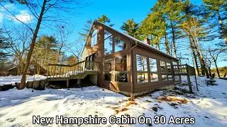 New Hampshire Cabins On 30 Acres | NH Real Estate | Hobby Farming Old Houses Frames
