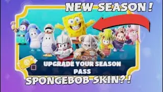 Playing Fall guys: Checking out the new season and NEW SPONGEBOB SKIN! (Solo)