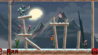 Stupid zombies 2 SNOW Day 31 to 60 is solved this game ( 9