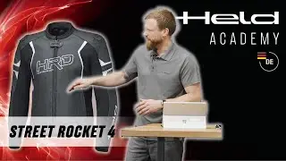 2025 Held Academy Street Rocket 4 Top & Base Sport-Lederkombi [DE]