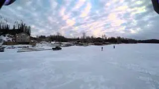 street bike wheelies on big lake