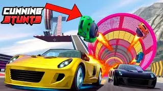 FIRST TIME MEGA RAMP PARKOUR CHALLENGE| Cycus Gaming|