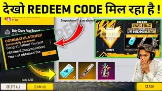 FFPL GRAND FINAL REDEEM CODE | PRO LEAGUE GRAND FINAL LIVE WATCHING REWARDS | ROCKIE PET REDEEM CODE