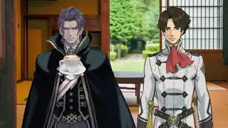 a normal conversation between van zieks and kazuma