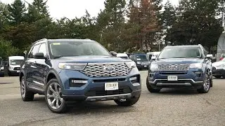 2020 Ford Explorer Platinum vs 2019 Ford Explorer Platinum