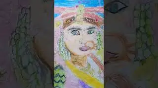 Radha.... #art #kid