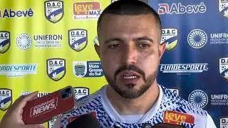 T&eacute;cnico do  DAC  Ariel Lanizini falando do inicio dos trabalhos na equipe de Dourados