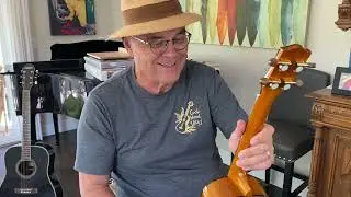 Peter Hix  Demo of the Ohana CK 570G Concert Ukulele