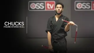 Nunchaku Figure 8! Learn Basic Nunchaku Skills with Hop's Chucks #Shorts