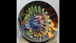 Vortex Marble Handmade by Bill Grout at Aspen Hot Glass 1.92