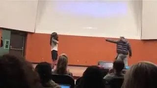 Star Wars Anikin Vs Obi Wan scene (WSU talent show)