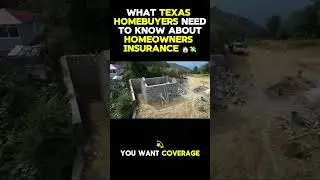 What Texas Homebuyers Need to Know About Homeowner Insurance 🏠💸