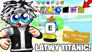 ŁATWY SPOS&Oacute;B NA ZDOBYCIE TITANIC W NOWYM SUMMER UPDATE W PET SIMULATOR 99! Roblox