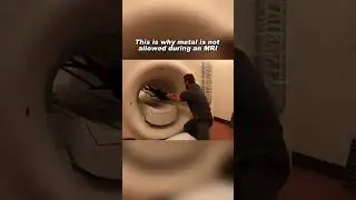 This is why metal is not allowed during an MRI