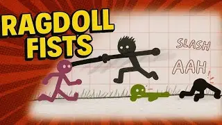 I try new game Ragdoll Fists part 1 firing and multiple I try my best 