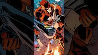 Flash is Traumatized in a Fire #comics #flash #justiceleague #dccomics