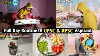 Full Day Study 📚 Routine of UPSC Aspirants || UPSC Study vlogs || Robin Path Study || BPSC Aspirant