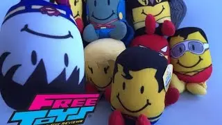 2012 DC Comics JUSTICE LEAGUE TOTS @ Sonic Drive In! FREE Toys Review!