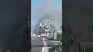 10.04.24 на заводе SEVESO в Сете, Франция, произошел взрыв и пожар.