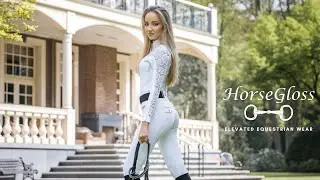 Equestrian Competition Style 🦄🤍✨ Riding Outfit for Showjumping & Dressage | HorseGloss