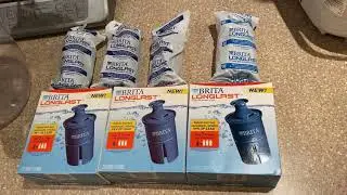 Fake VS Real Brita long lasting water filters.