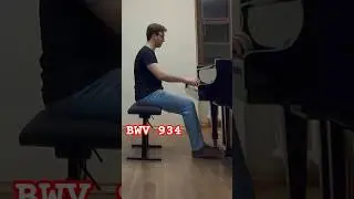 J.S.Bach c-Moll BWV 934 Pr&auml;ludium aus den 6 Pr&auml;ludien f&uuml;r Anf&auml;nger