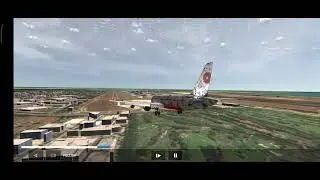 Airbus A320 Landing all engine blow out.