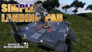 Simple Landing Pad in 4 Minutes! | Space Engineers 2