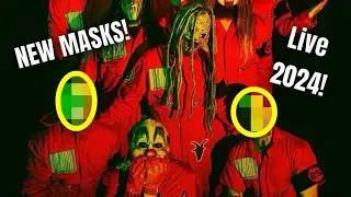 SLIPKNOT NEW MASKS + MASK CHANGES FOR 25TH ANNIVERSARY TOUR!