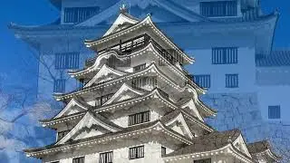 冬の福山城
