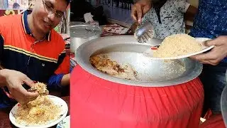 Kazi Biryani House Half plate @ Tk 100 & Barhani Cost 25 per glass Delicious Street food Want to Eat