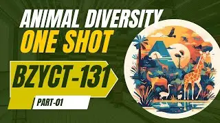 ONE SHOT OF|| BZYCT-131|| ANIMAL DIVERSITY|| DECEMBER TEE EXAM #PART-01#bscgeneral #2025 #IGNOU#EXAM