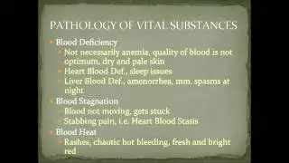 Blood Stasis Symptoms and Pain in Chinese Medicine