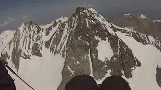 Alpenüberquerung mit Gleitschirm am 5.7.2015