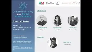 Conferencia Internacional 🌐 [Panel 1] Acuerdos procompetitivos entre competidores