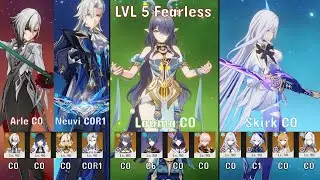 Dual Carry Arle & Neuvi / Lauma Hyperbloom / Skirk Tryple Cryo - Stygian Onslaught 6.0 Fearless