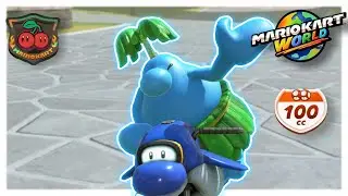 Mario Kart World: Pianta's Dash [Knockout Tour Cherry Rally 100cc]