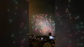 NEW YEAR fireworks in UAE#subscribe #short #video#ytshort#songs#subscribe#subscribe#subscribe