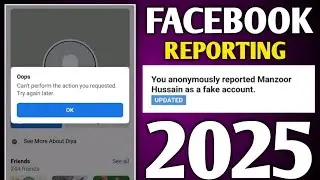 Facebook Reporting Real Trick 2025 | Facebook ID Report Kaise Kare | How to report facebook idd 2025