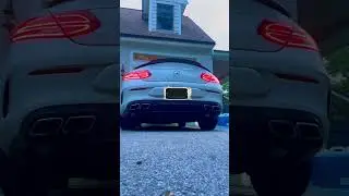 Mercedes C300 Muffler and Resonator Delete | Start-Up