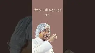 The Problem with nice people is..... | APJ Abdul Kalam sir golden words 💛 | #positivevibes