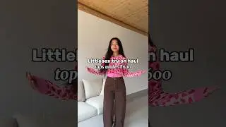 Little box India tops try on haul #summertop #summervibes