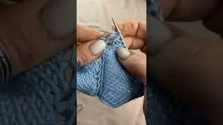 Линия реглана спицами