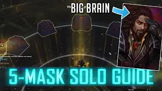 5-MASK FULL CLEAR SOLO GUIDE - Guaranteed 470 Corrupted Gear ► Vision of Orgrimmar