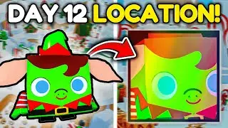 Day 12 - Elf on the Shelf Location in Pet Simulator 99! 🧝🏼🎄 (Christmas Event 2024)