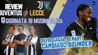 Juventus vs Lecce: Dominasi Besar, Finishing Nol Besar