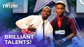 T-Squared's Tap Dance Performance Stuns the Judges! | South Africa's Got Talent