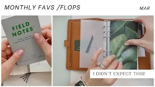 March Monthly Planning Fav & Flops | What has changed? -updated audio